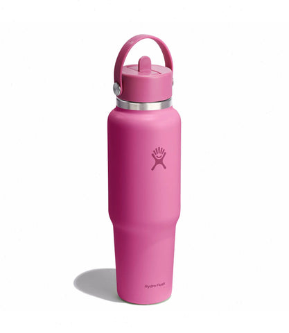 40 oz Wide Mouth Travel Bottle with Flex Straw Cap-Reef