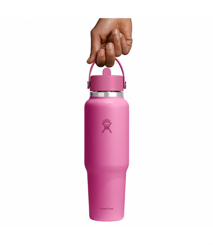 40 oz Wide Mouth Travel Bottle with Flex Straw Cap-Reef
